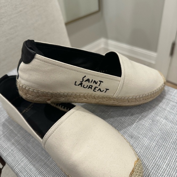 YSL espadrilles cream/white LIKE NEW - Picture 4 of 5